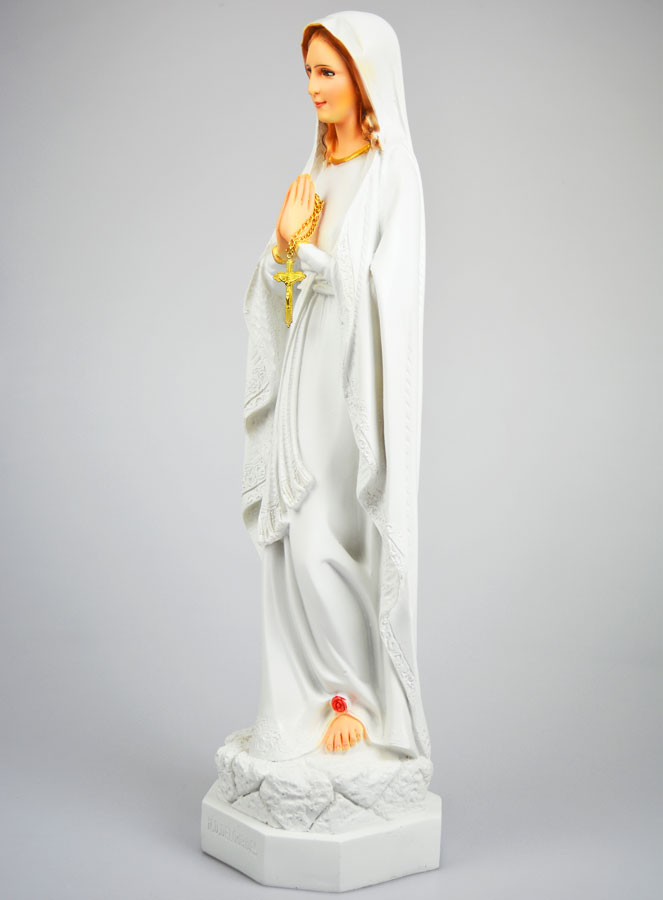 Statue Religieuse de ND de Lourdes - 48cm (pic 2)
