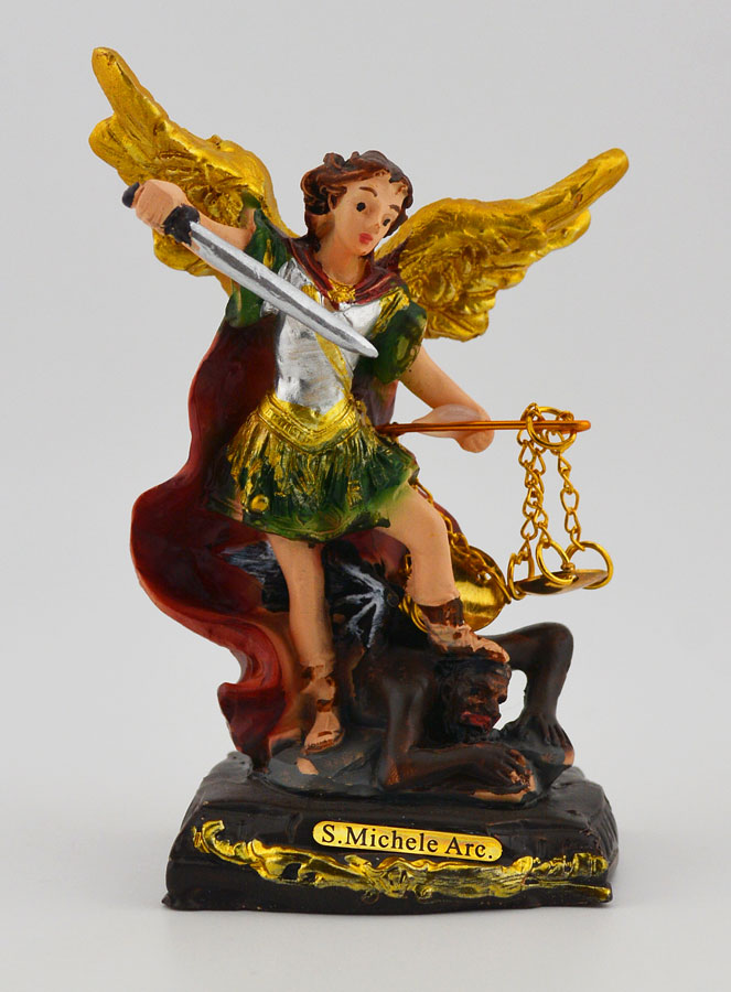 Statue Religieuse de Saint Michel Archange - 7cm (pic 1)