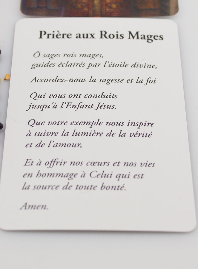 Encens Religieux Rois Mages + Prière (pic 3)