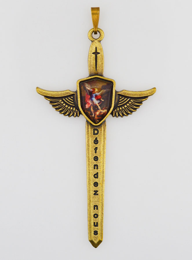 Pendentif Epée de Saint Michel & Notice (pic 2)