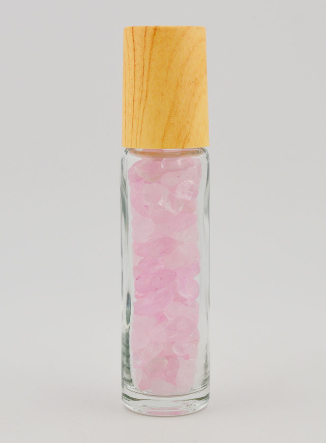 Roll-On Quartz Rose pour Lithothérapie & Aromathérapie (pic 1)