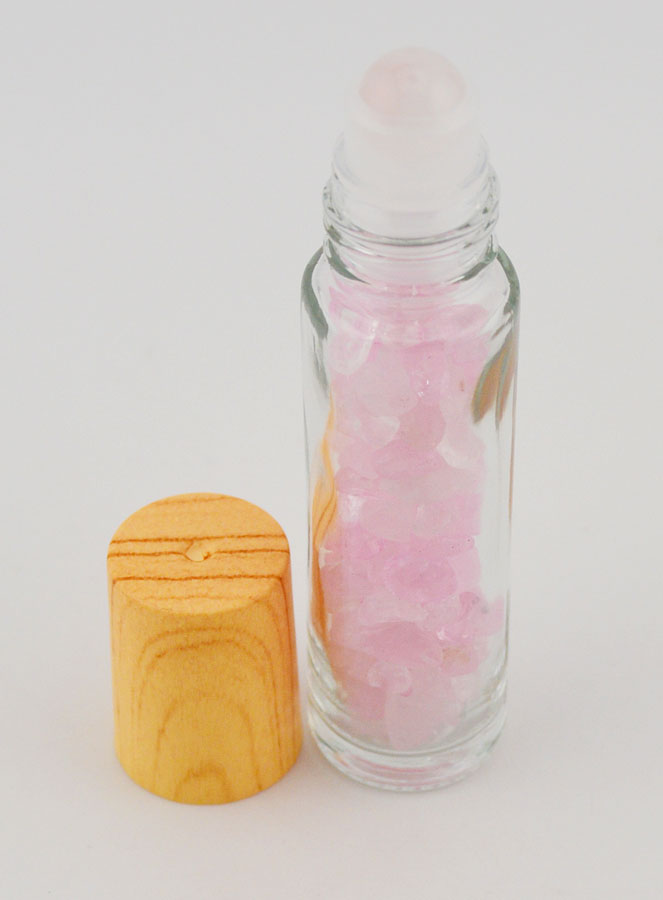 Roll-On Quartz Rose pour Lithothérapie & Aromathérapie (pic 4)