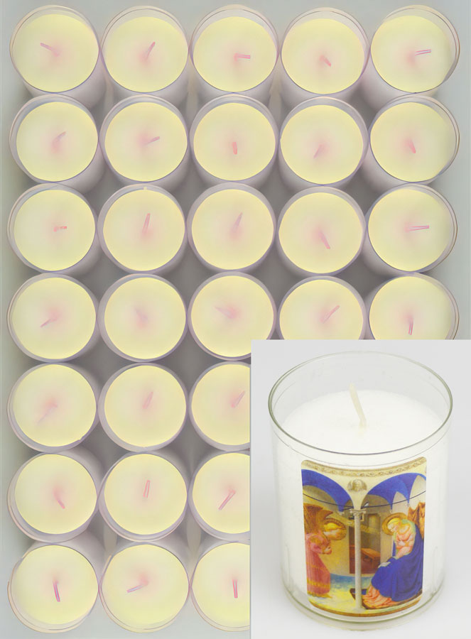 Lot de 48 Bougies Veilleuses ND de l'Annonciation (pic 2)