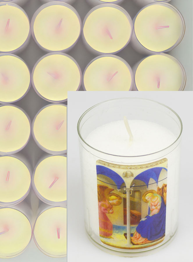 Lot de 48 Bougies Veilleuses ND de l'Annonciation (pic 4)