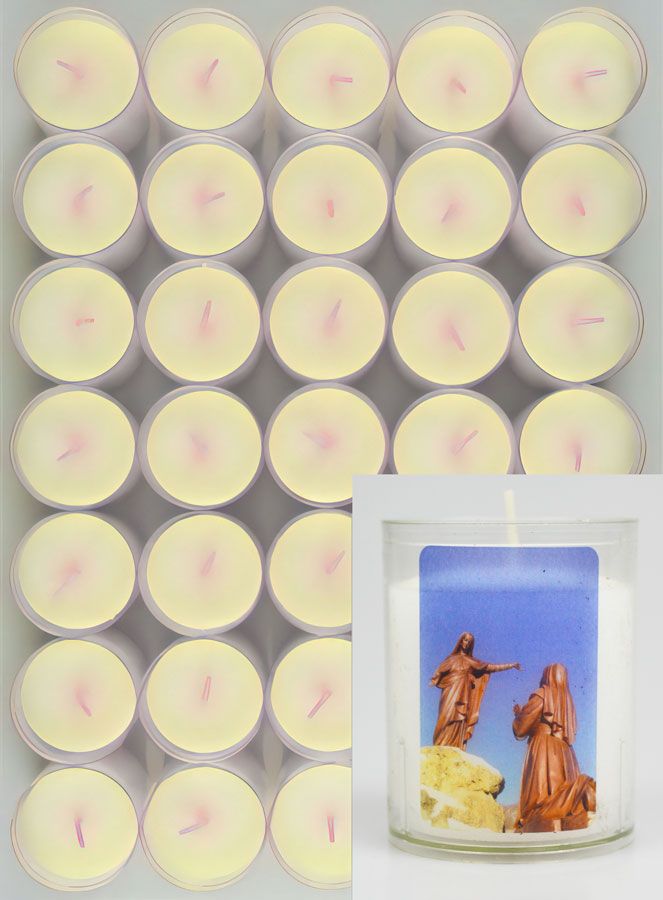Lot de 24 Bougies Veilleuses Notre Dame de Laus (pic 1)