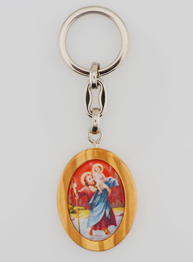 Porte-clés Saint Christophe & St Benoît (pic 4)