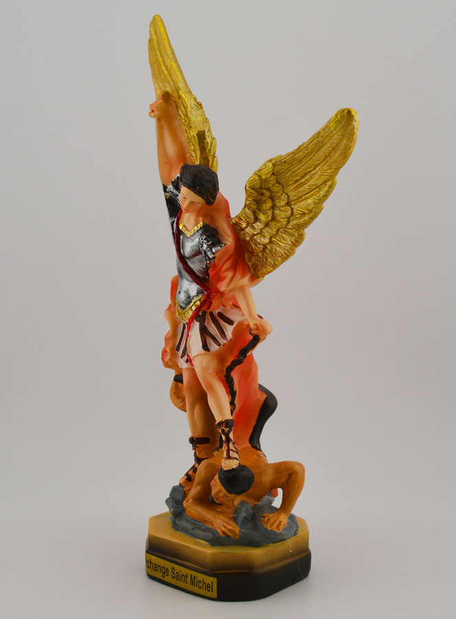 Statue de Saint Michel Archange - 20cm (pic 2)