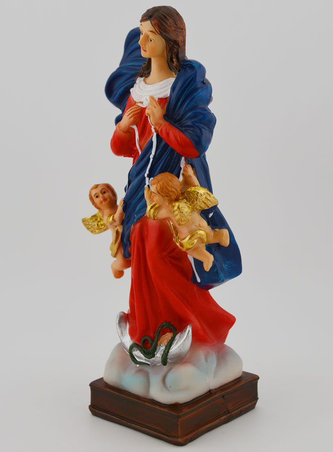 Statue Religieuse Marie qui Défait les Noeuds - 15cm (pic 2)