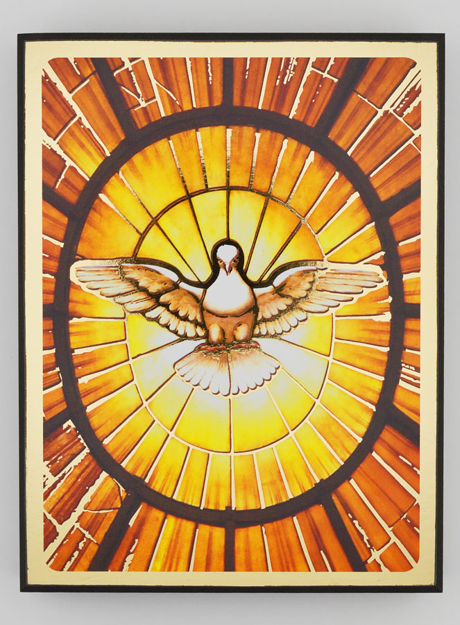 Icône de Confirmation - Saint Esprit - 14cm (pic 1)
