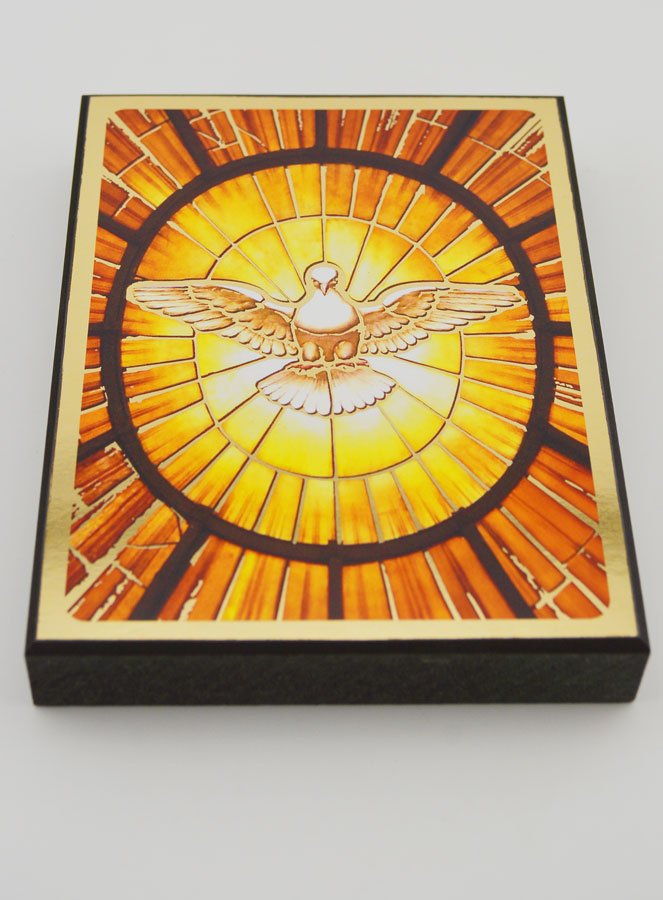 Icône de Confirmation - Saint Esprit - 14cm (pic 2)