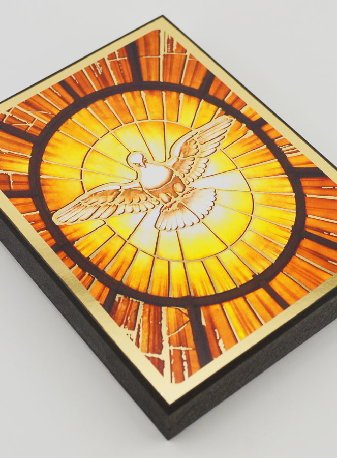 Icône de Confirmation - Saint Esprit - 14cm (pic 3)