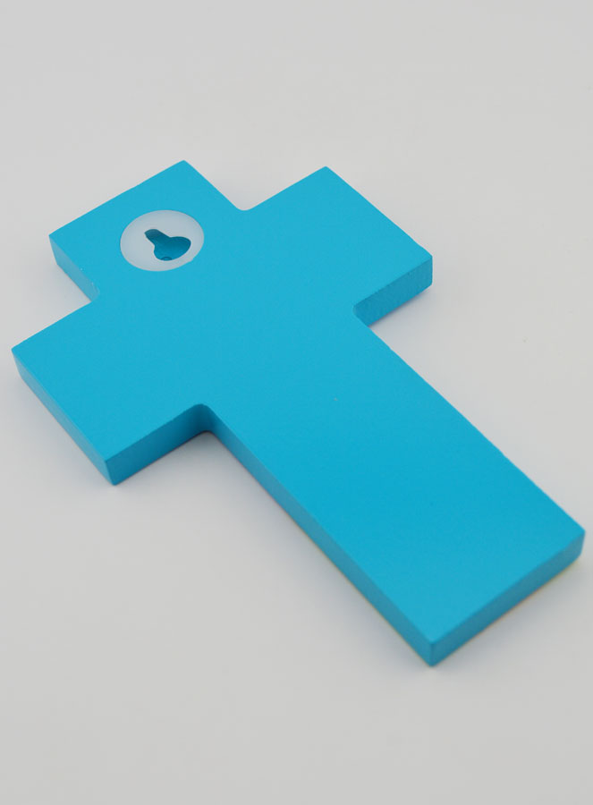 Croix Souvenir de Confirmation en Bois - Colombe (pic 4)