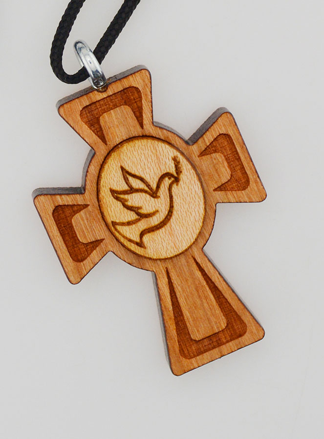 Pendentif Souvenir de Confirmation - Colombe (pic 4)