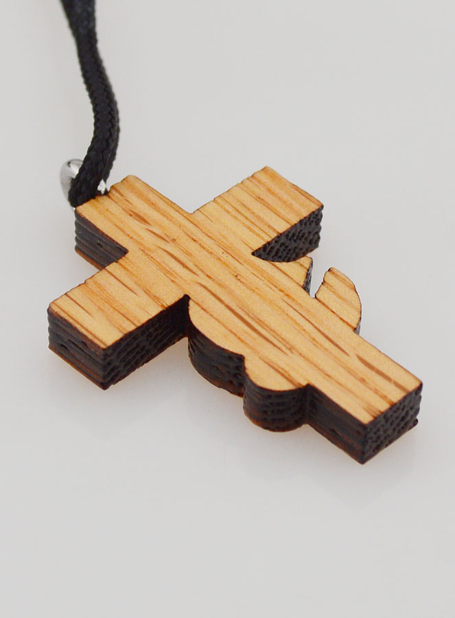 Pendentif Croix de Confirmation - Colombe du St Esprit (pic 4)