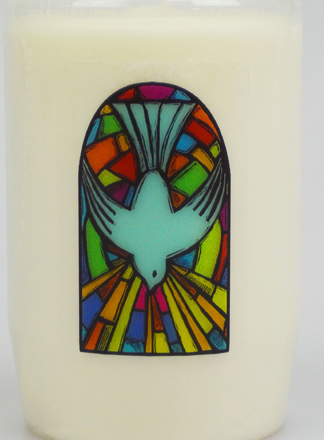 Bougie Souvenir de Confirmation -  Saint Esprit (pic 3)