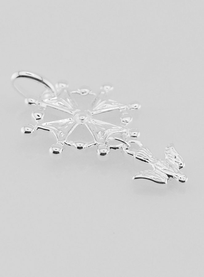 Pendentif Croix de Confirmation - Esprit Saint en Argent (pic 3)