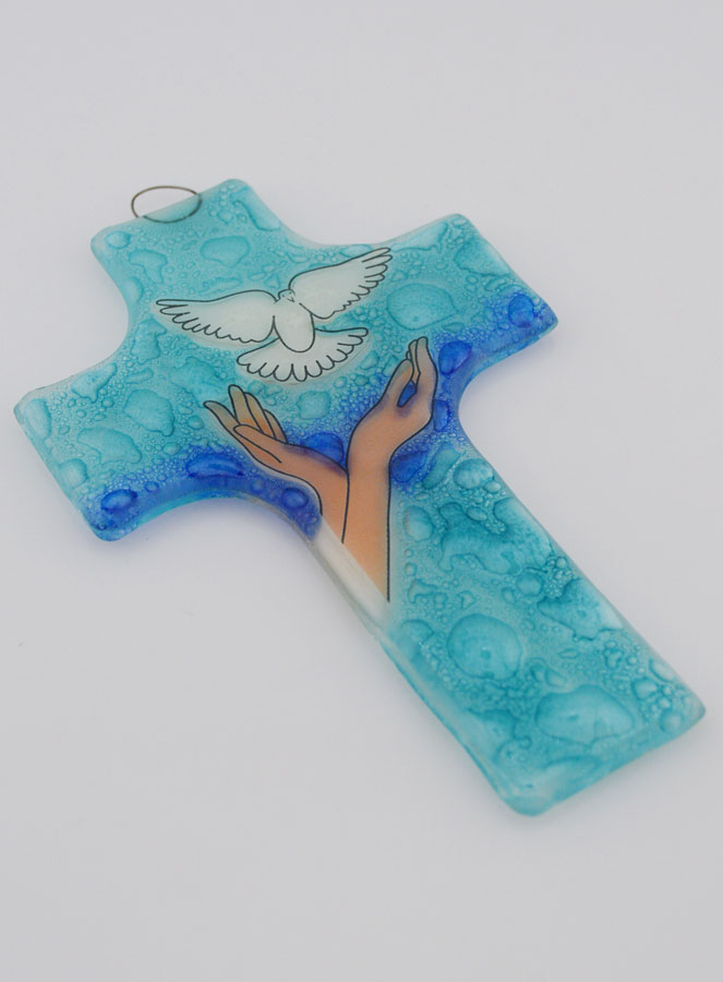 Croix Souvenir de Confirmation - Saint Esprit (pic 3)