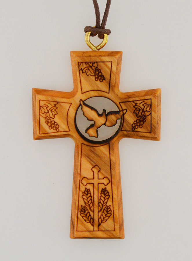Croix Pendentif de Confirmation - Colombe Esprit Saint (pic 1)