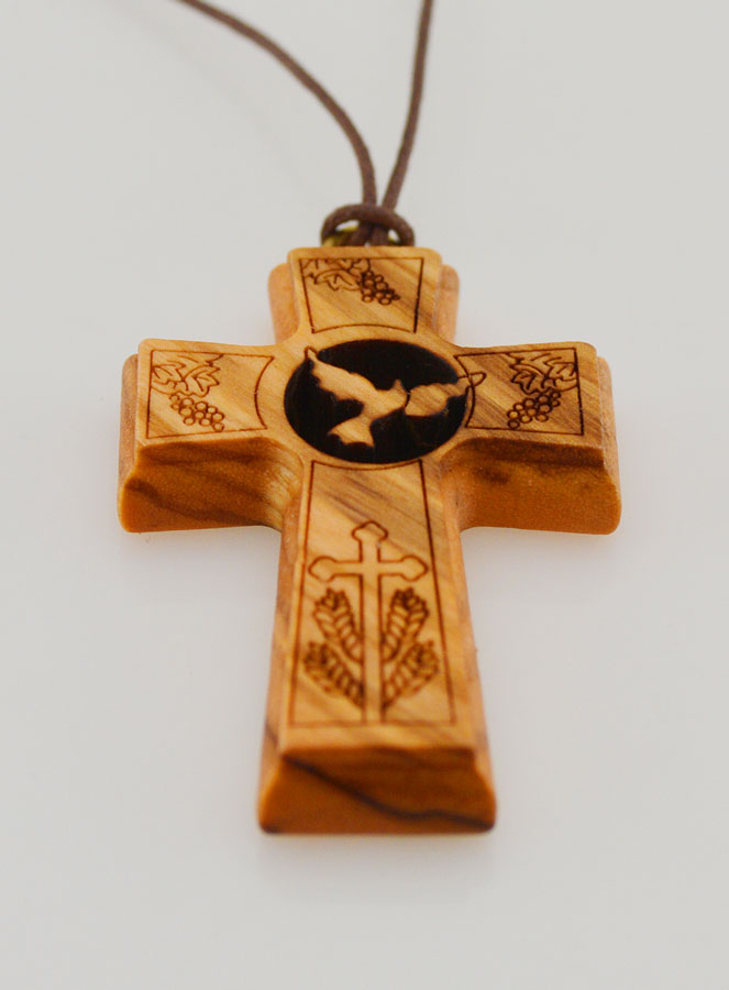 Croix Pendentif de Confirmation - Colombe Esprit Saint (pic 2)