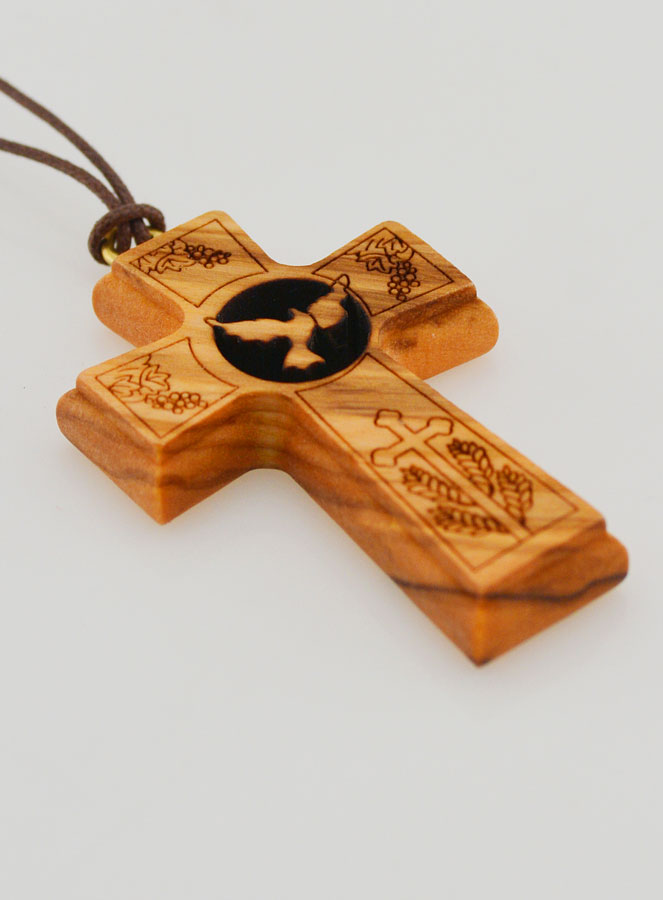 Croix Pendentif de Confirmation - Colombe Esprit Saint (pic 3)