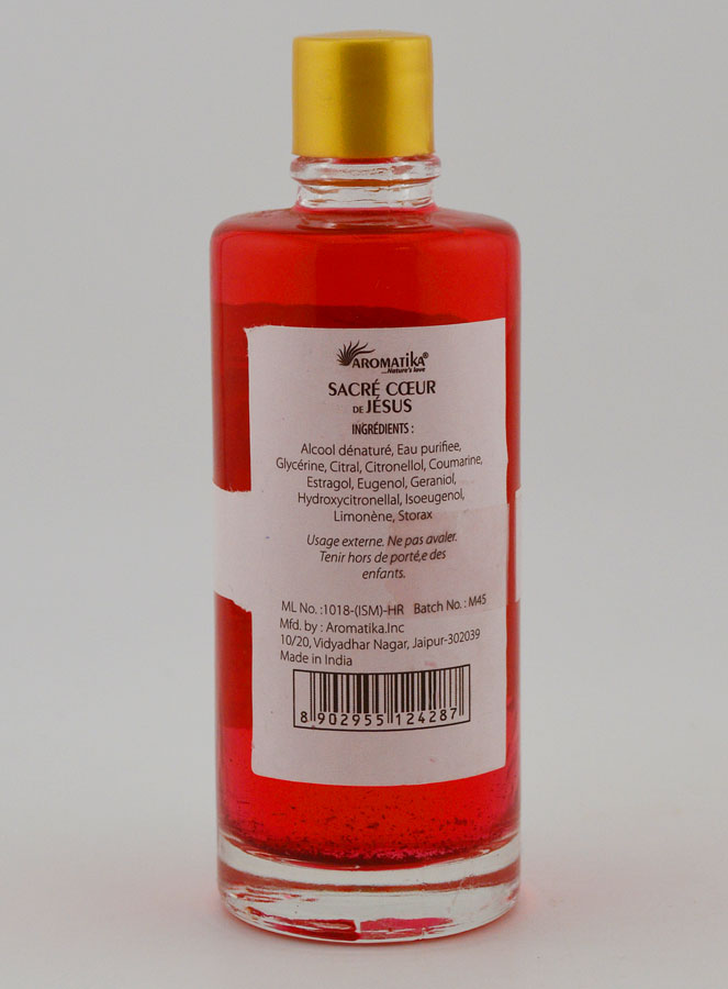 Lotion Parfumée 50ml - Sacré Coeur de Jésus (pic 2)
