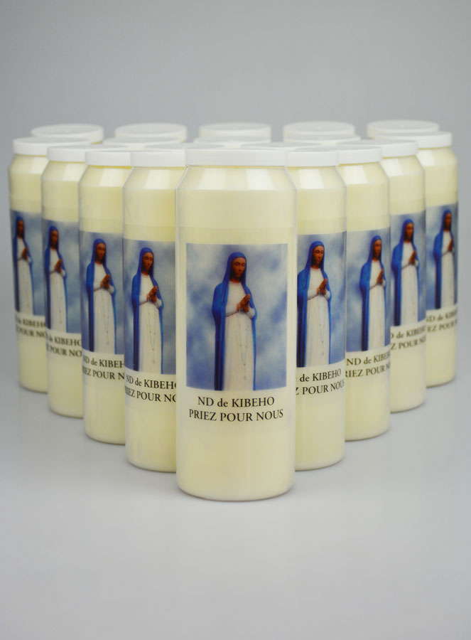 Lot de 20 Bougies de Neuvaine Notre Dame de Kibeho (pic 1)