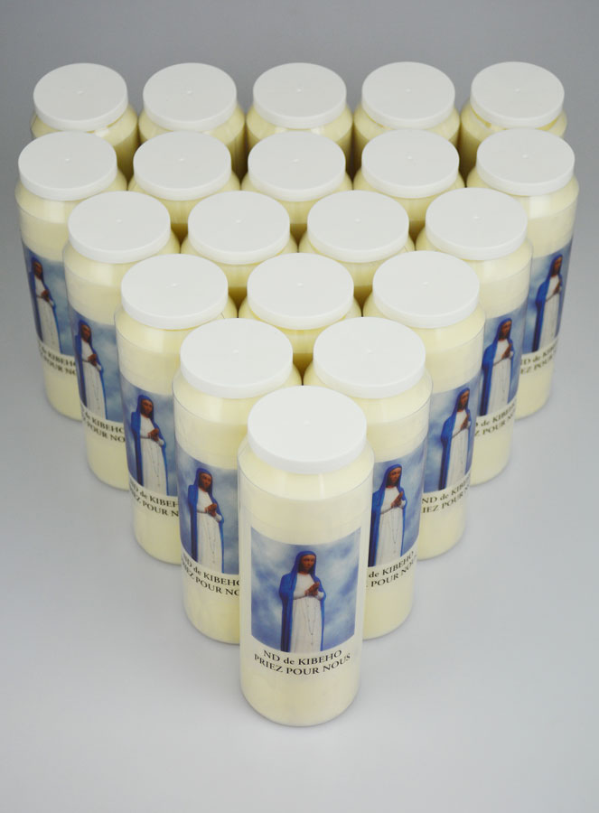 Lot de 20 Bougies de Neuvaine Notre Dame de Kibeho (pic 2)