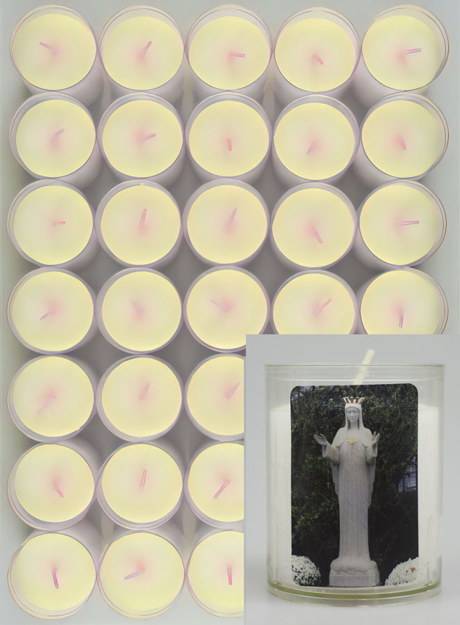 Lot de 10 Bougies Veilleuses ND de Beauraing (pic 1)
