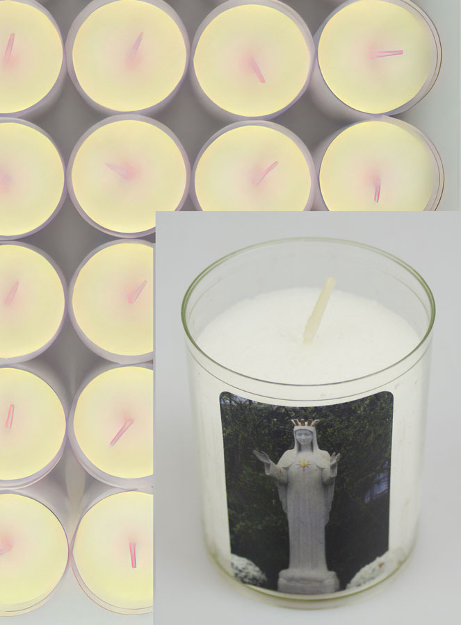 Lot de 10 Bougies Veilleuses ND de Beauraing (pic 4)