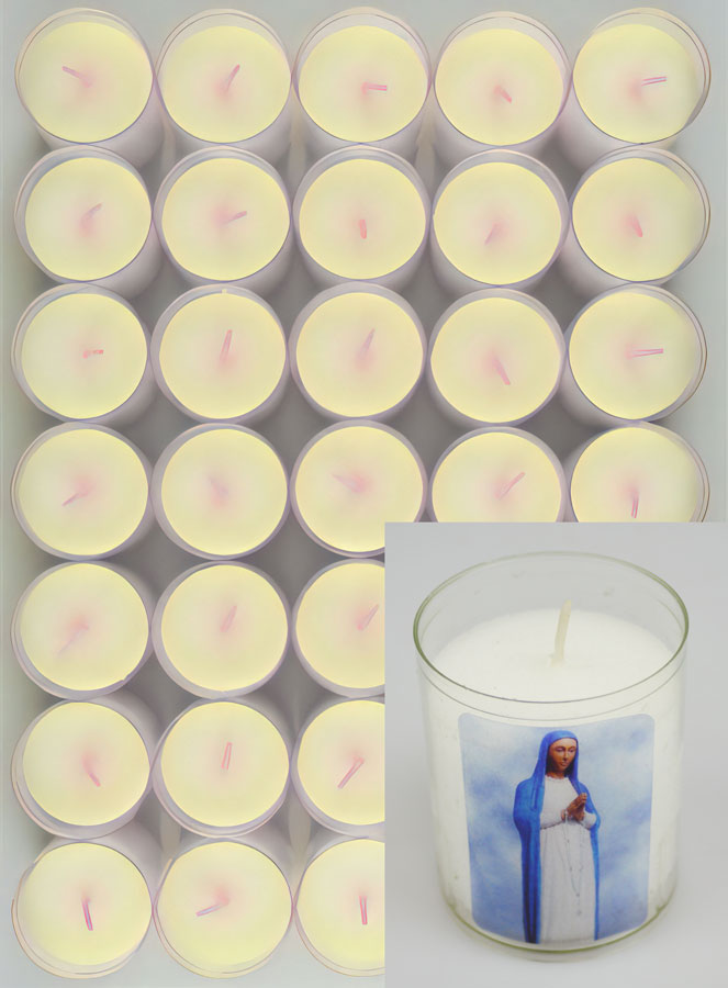 Lot de 48 Bougies Veilleuses ND de Kibeho (pic 2)