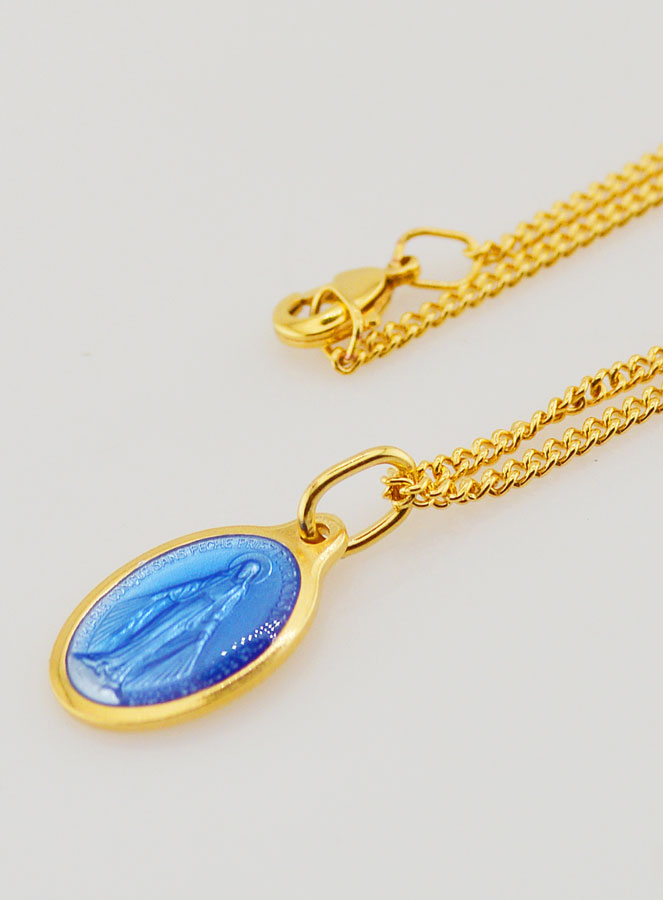 Collier Religieux Chaine & Miraculeuse (pic 1)