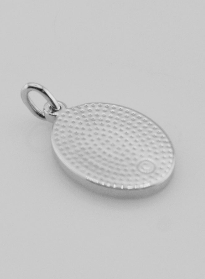 Médaille Argent Coeur Sacré de Saint Joseph - 19mm (pic 4)