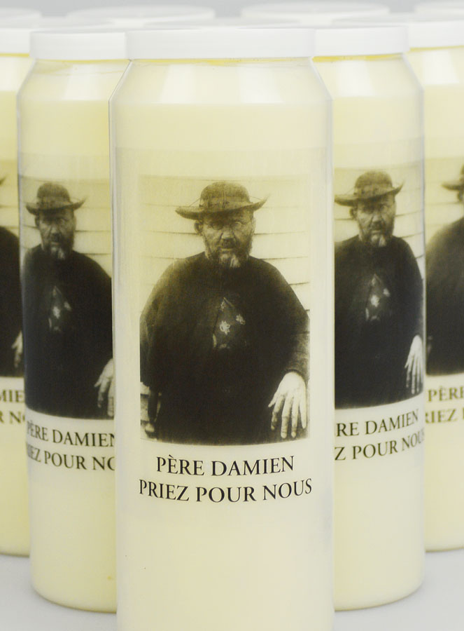 Lot de 10 Bougies de Neuvaine au Père Damien (pic 3)