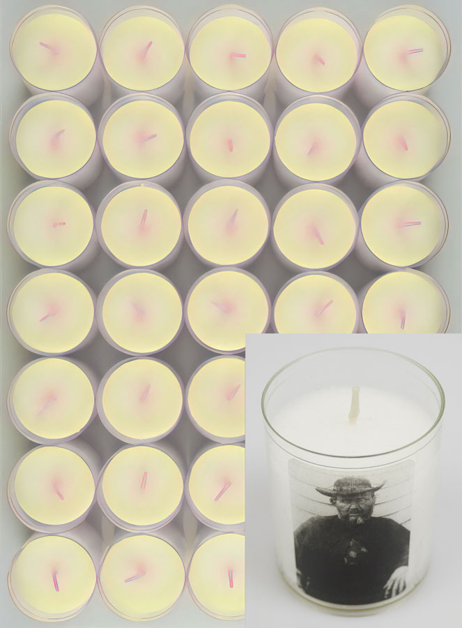 Lot de 24 Bougies Veilleuses au Père Saint Damien (pic 2)