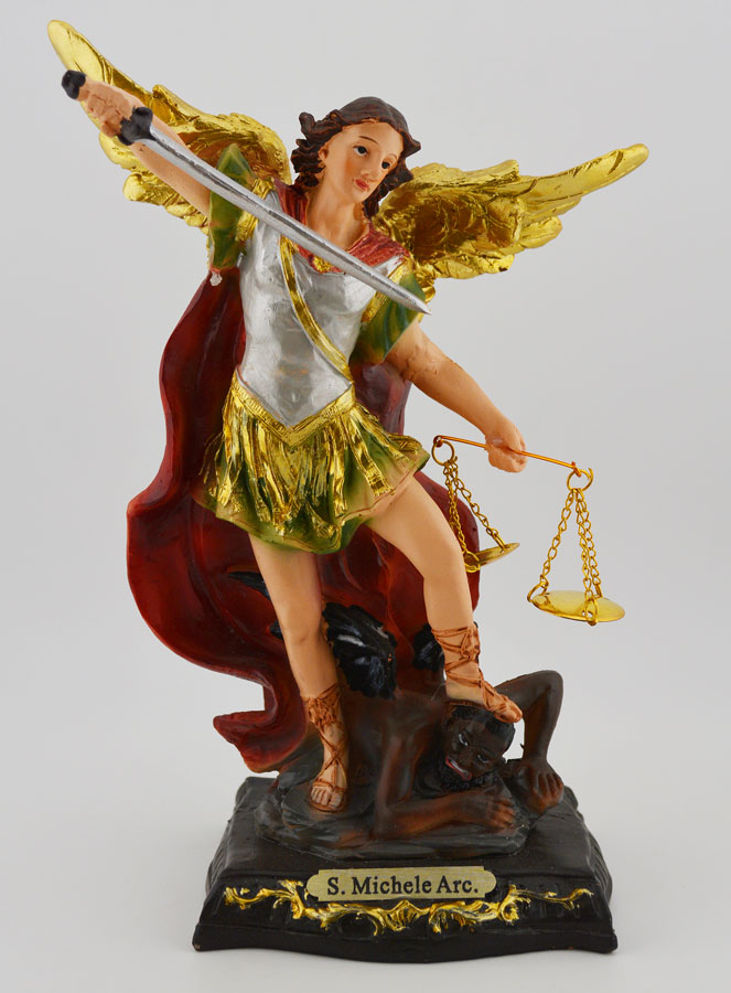 Statue Religieuse de Saint Michel  Archange - 20 cm (pic 1)