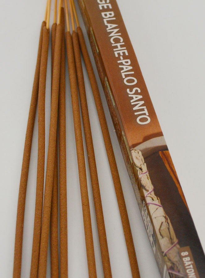 Encens Sauge Blanche & Palo Santo 12g - Sans Charbon (pic 4)