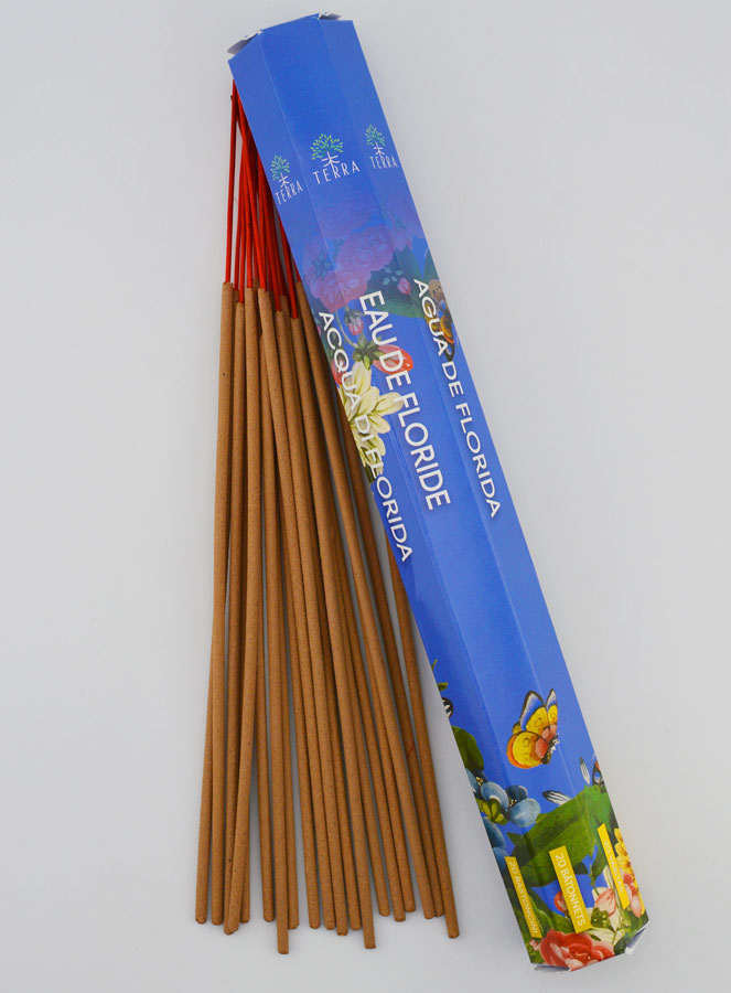 Encens en Bâtonnets Florida Water 20g - Sans Charbon (pic 1)