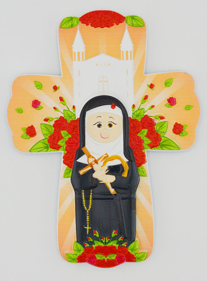 Croix Enfant à Suspendre - Sainte Rita (pic 1)