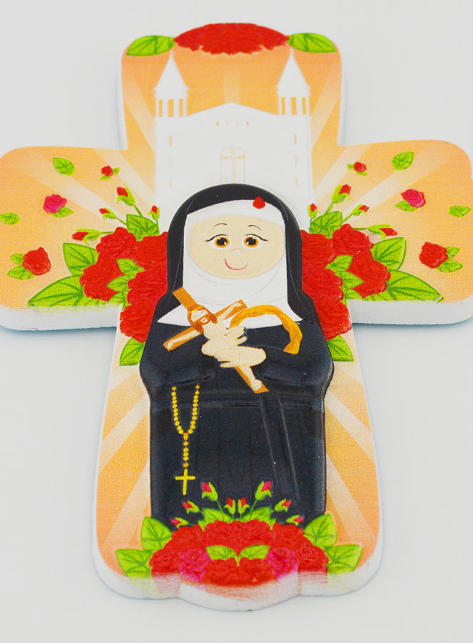 Croix Enfant à Suspendre - Sainte Rita (pic 2)