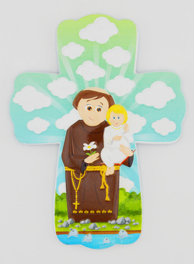 Croix Enfant à Suspendre - Saint Antoine (pic 1)