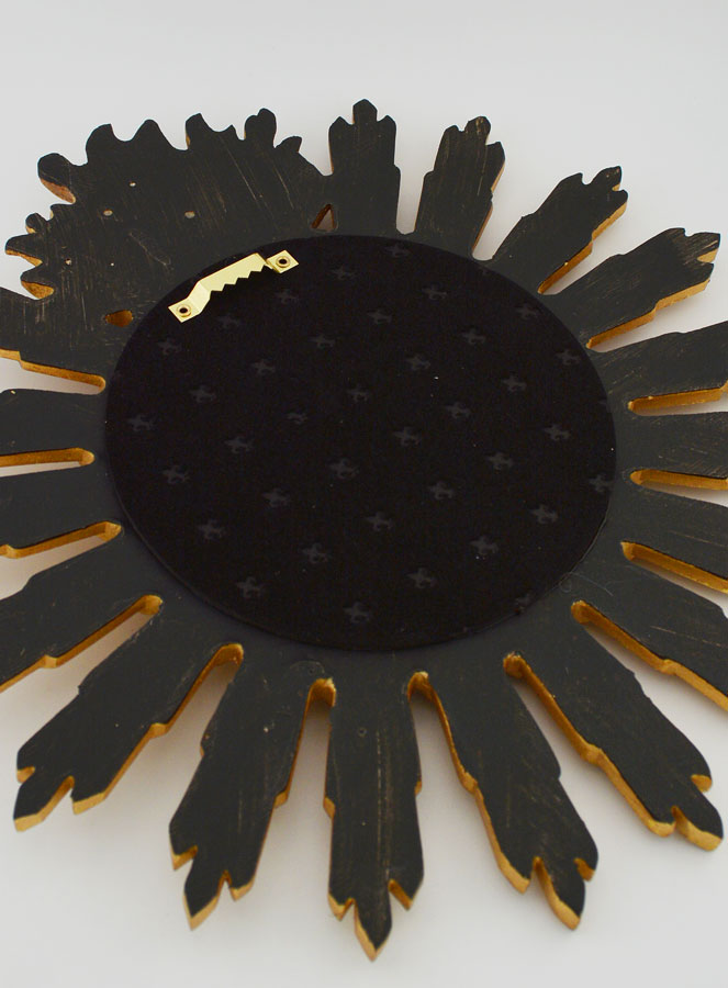 Ex Voto Miroir Coeur Rayonnant - 28cm (pic 4)