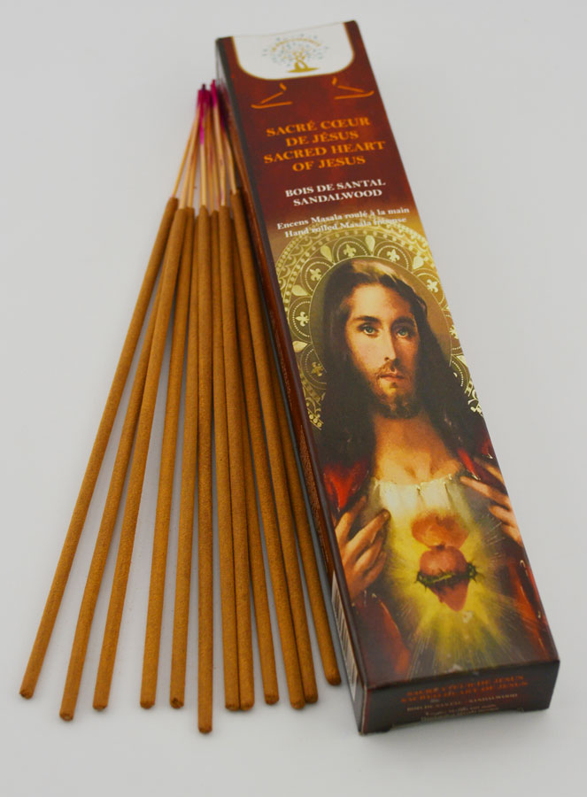 Encens Masala 20g - Sacré Coeur de Jésus (pic 2)