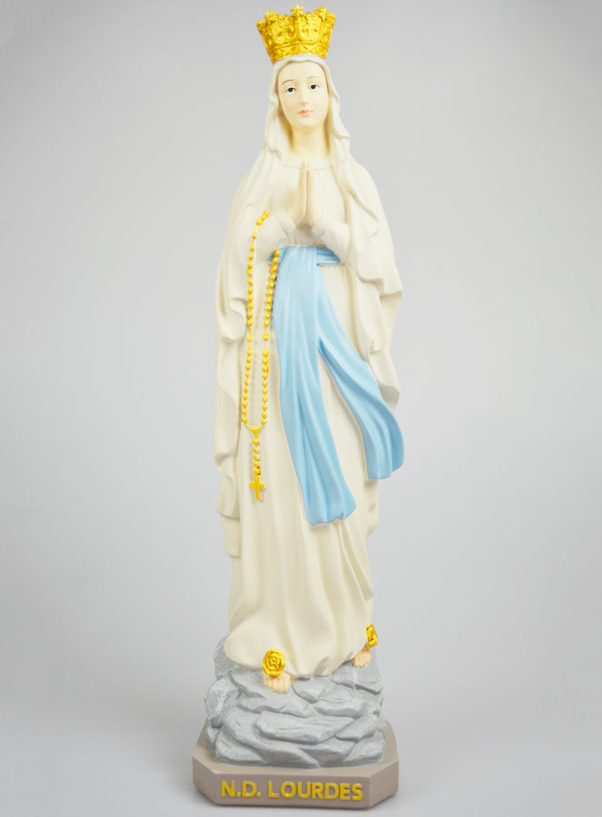 Statue Religieuse Vierge Marie Couronnée - 50cm (pic 1)