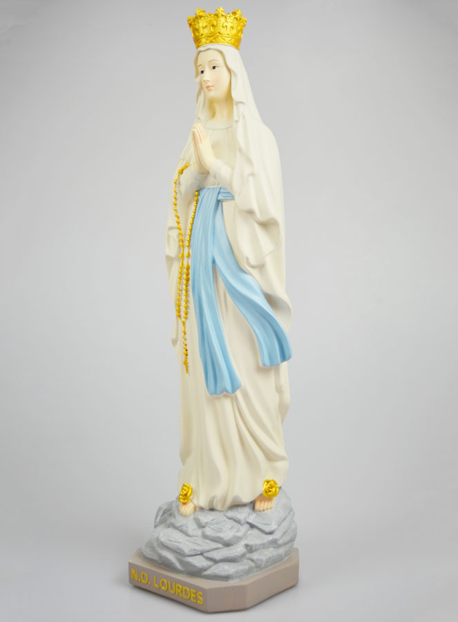Statue Religieuse Vierge Marie Couronnée - 50cm (pic 2)