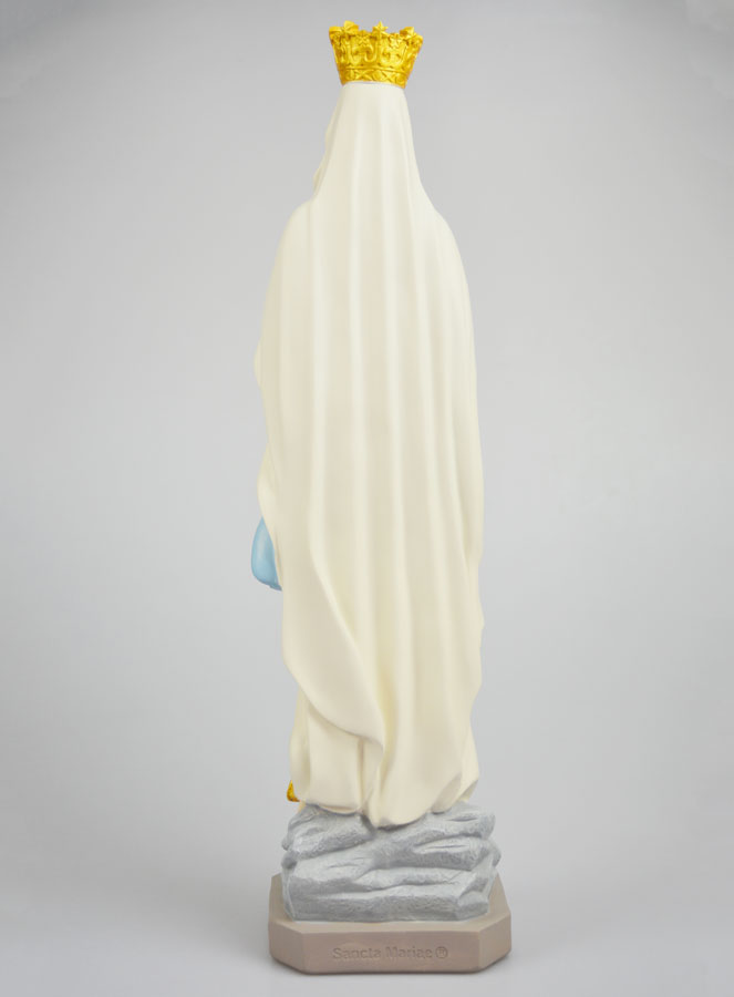 Statue Religieuse Vierge Marie Couronnée - 50cm (pic 4)