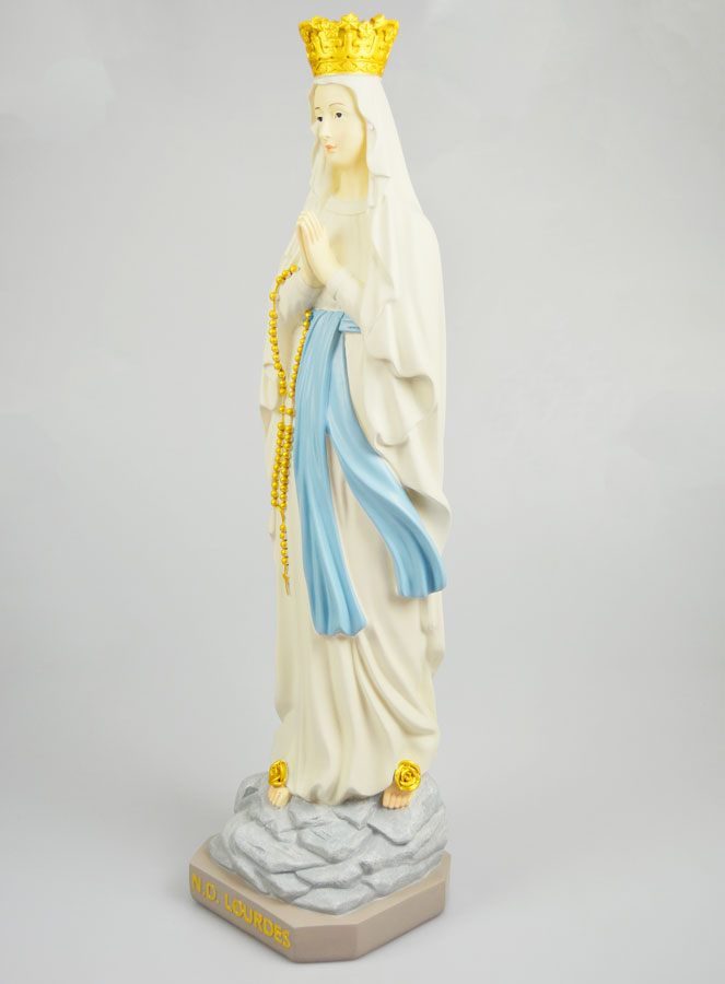 Statue Religieuse Vierge Marie Couronnée - 60cm (pic 2)