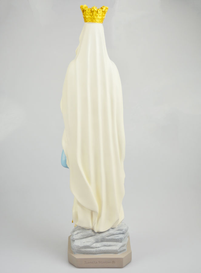 Statue Religieuse Vierge Marie Couronnée - 60cm (pic 4)