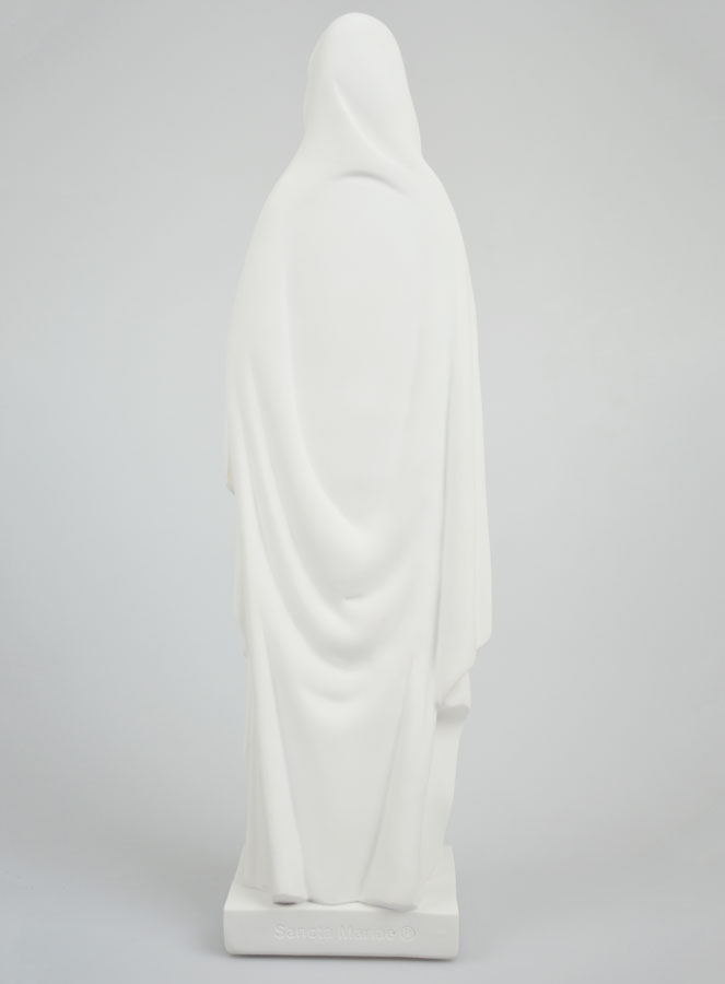 Statue Religieuse Notre Dame de Lourdes - 40cm (pic 4)