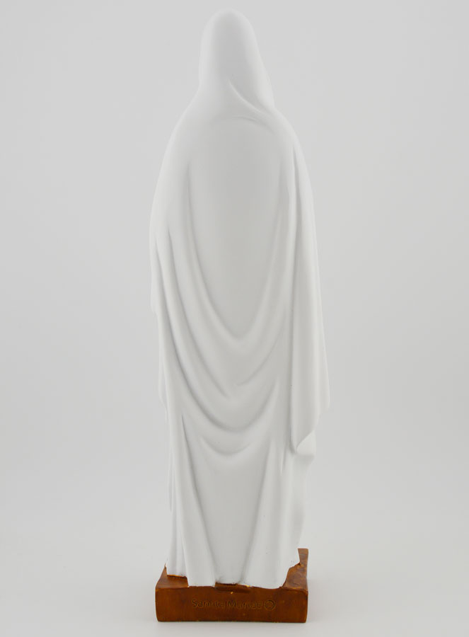 Statue Religieuse Notre Dame de Lourdes - 25cm (pic 4)