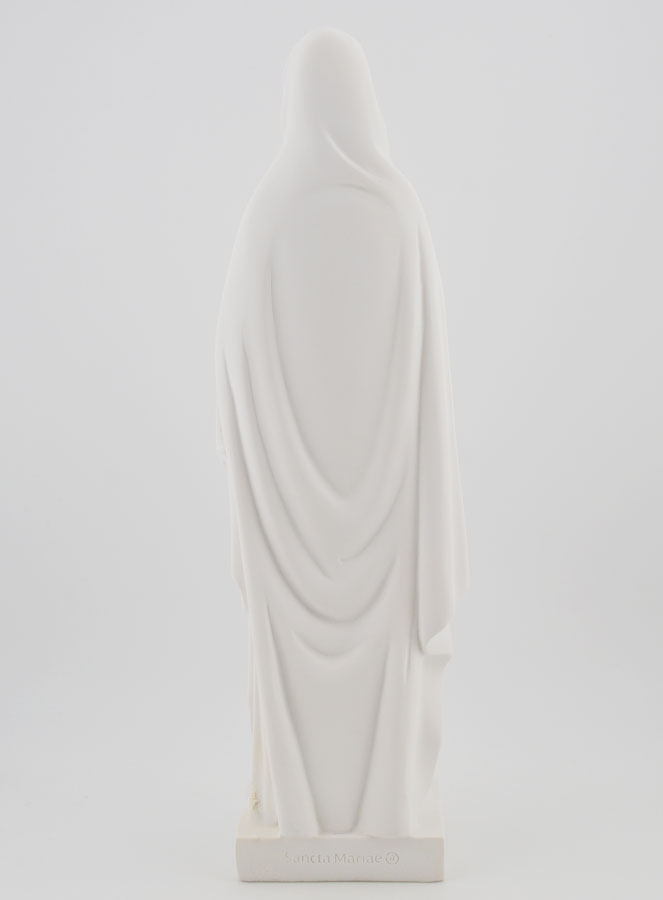Statue Religieuse Notre Dame de Lourdes - 25cm (pic 4)